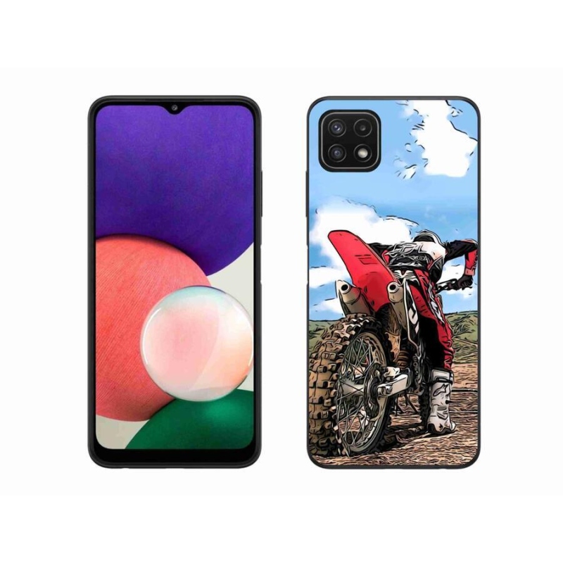 Gél védőhuzat mmCase Samsung Galaxy A22 5G - moto