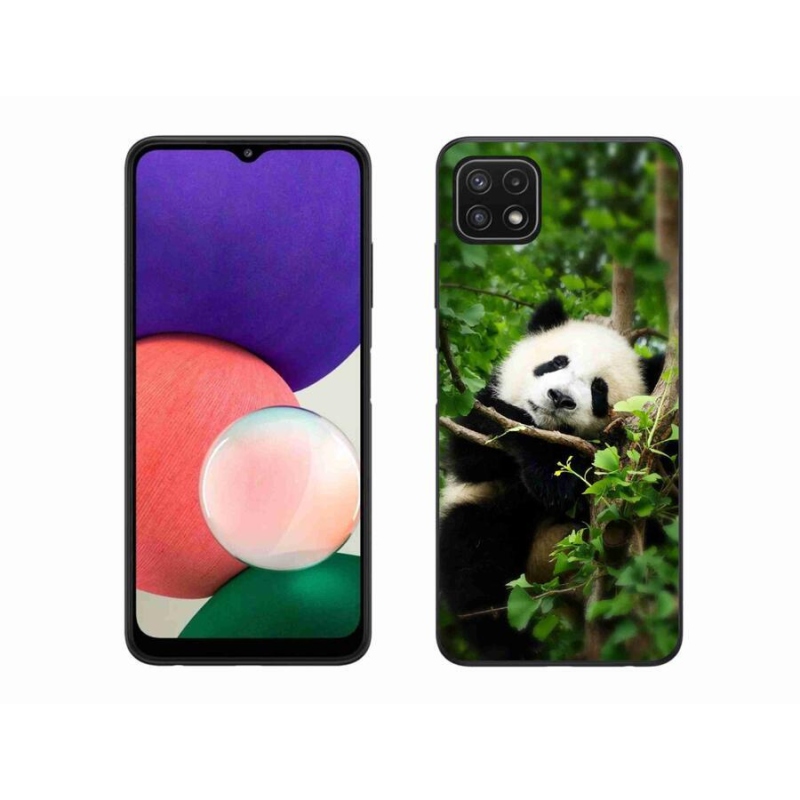 Zselés borítás mmCase Samsung Galaxy A22 5G - panda