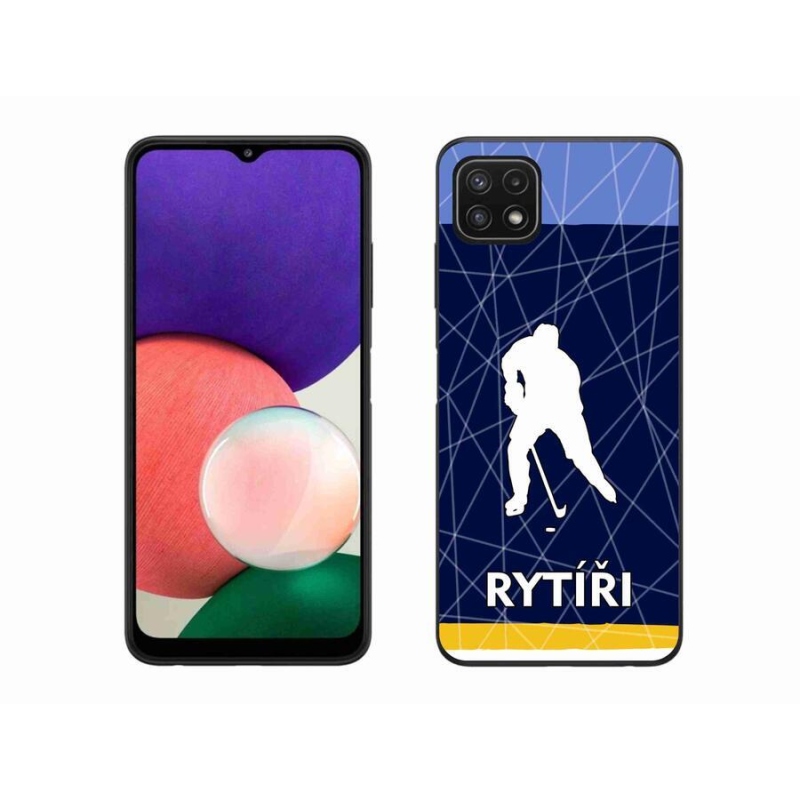 Gél borítás mmCase Samsung Galaxy A22 5G - Lovagok