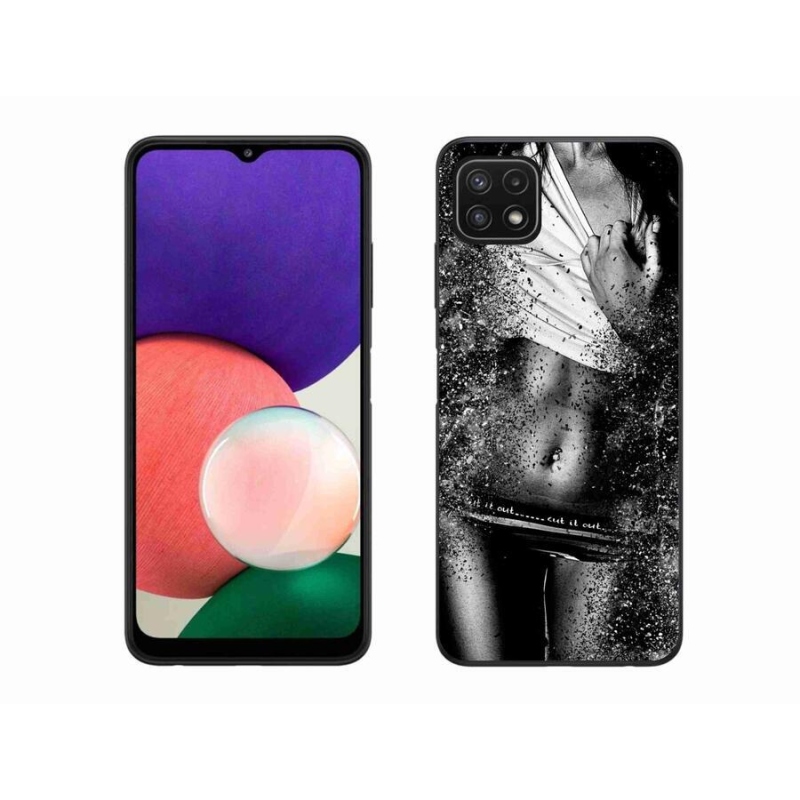 Gél borítás mmCase Samsung Galaxy A22 5G - szexi nő 1