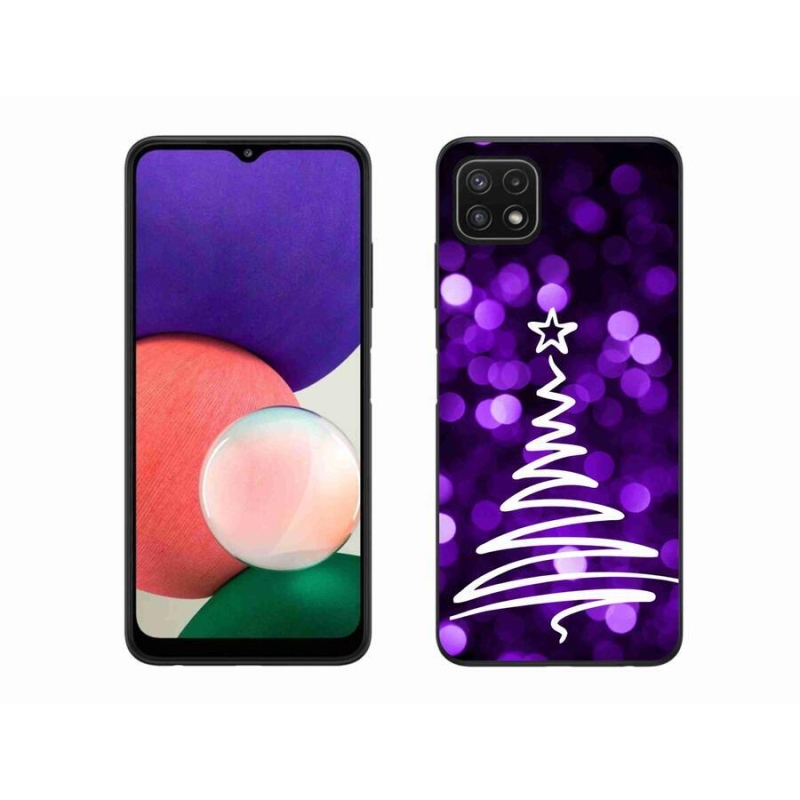 Zselés borítás mmCase Samsung Galaxy A22 5G - fa