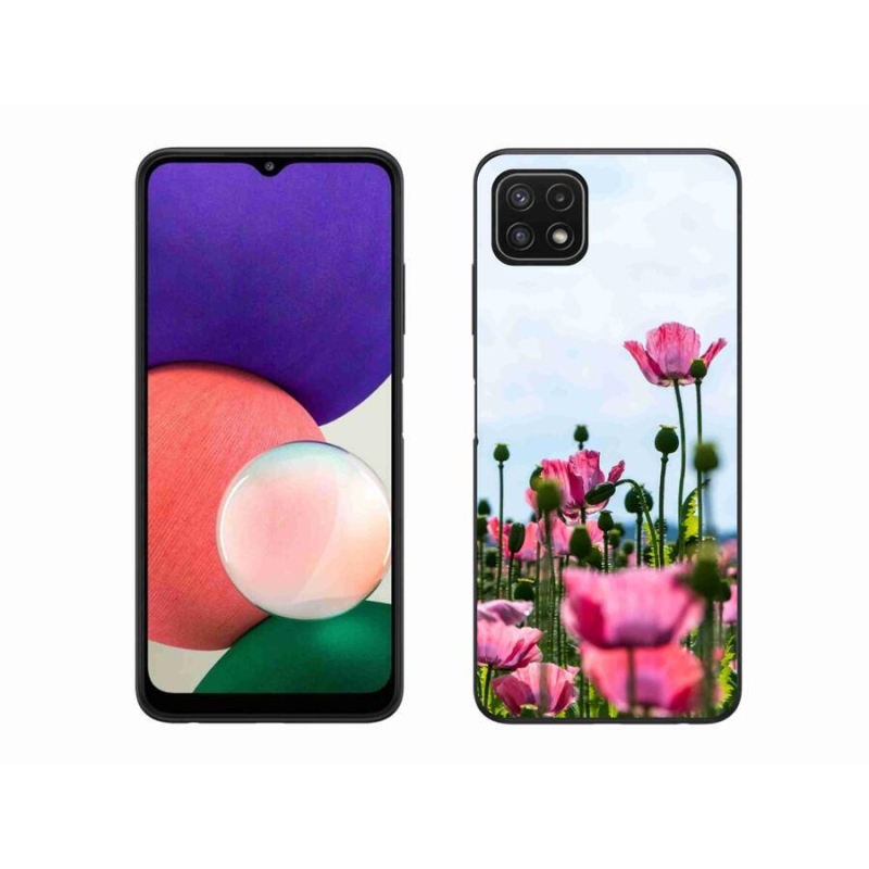 Gél védőhuzat mmCase Samsung Galaxy A22 5G - mákos színű