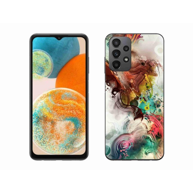 Zselés borítás mmCase Samsung Galaxy A23 4G/5G - absztrakt 1