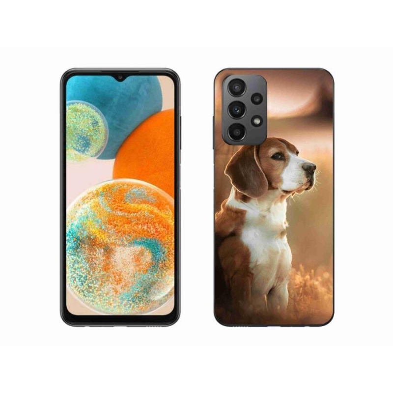 Gél védőburkolat mmCase Samsung Galaxy A23 4G/5G készülékhez - bézs színű