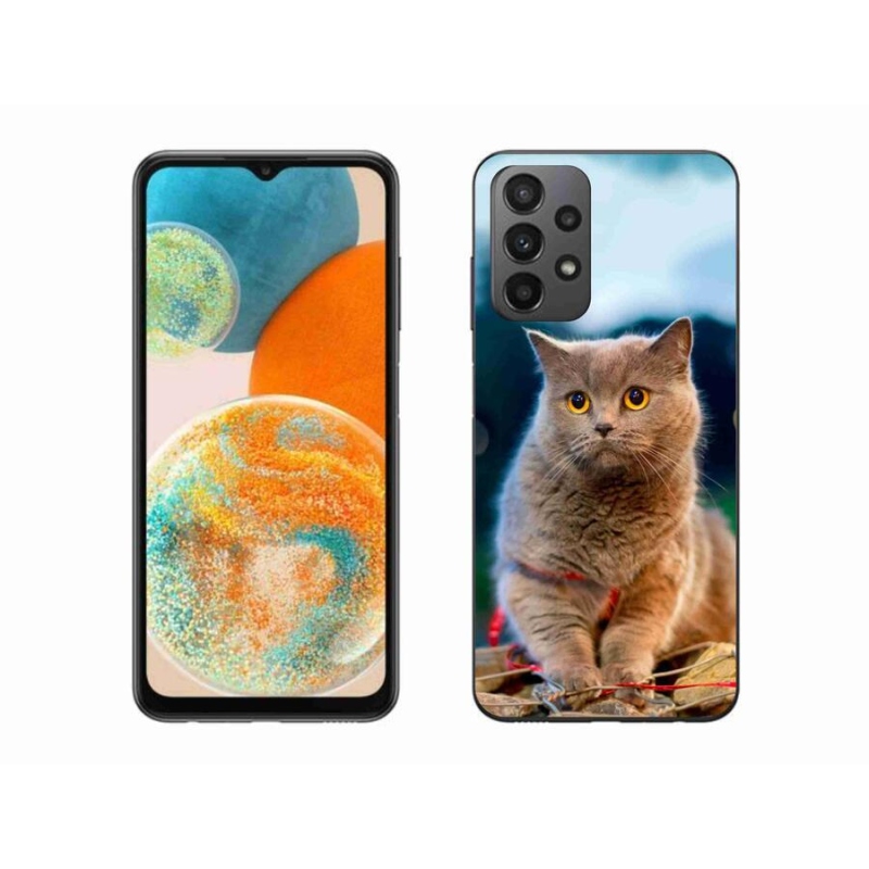 Gél védőhuzat mmCase Samsung Galaxy A23 4G/5G - brit kék 2