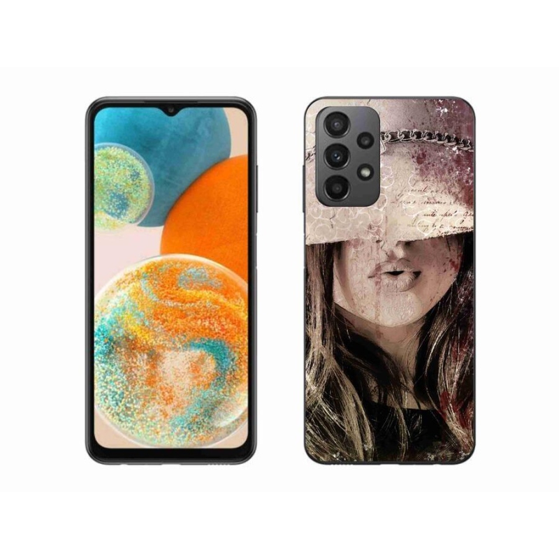 Gél borítás mmCase Samsung Galaxy A23 4G/5G - lányhoz