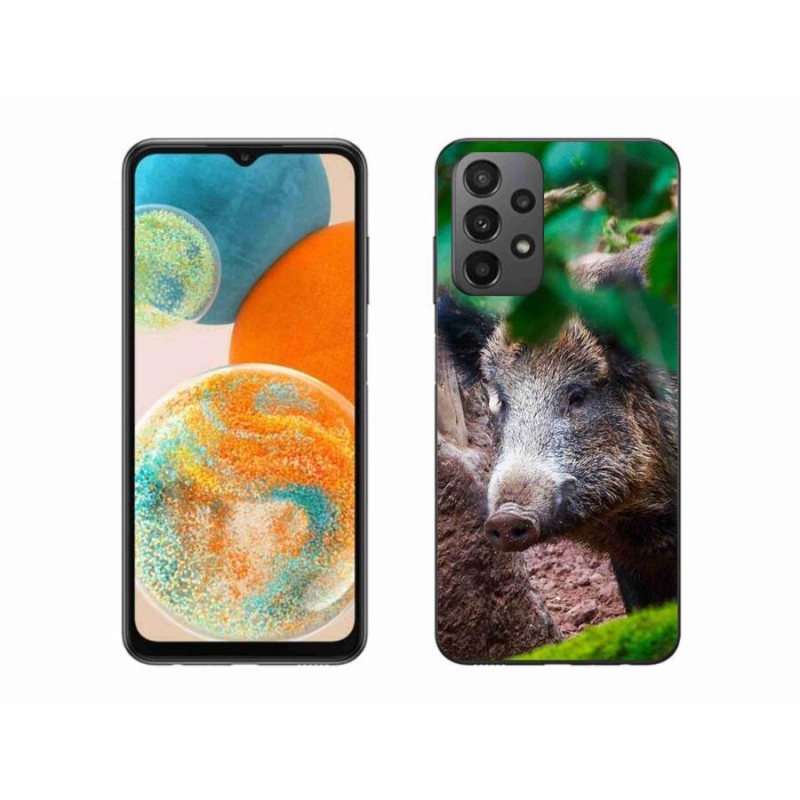 Gél borítás mmCase Samsung Galaxy A23 4G/5G készülékhez - vaddisznó