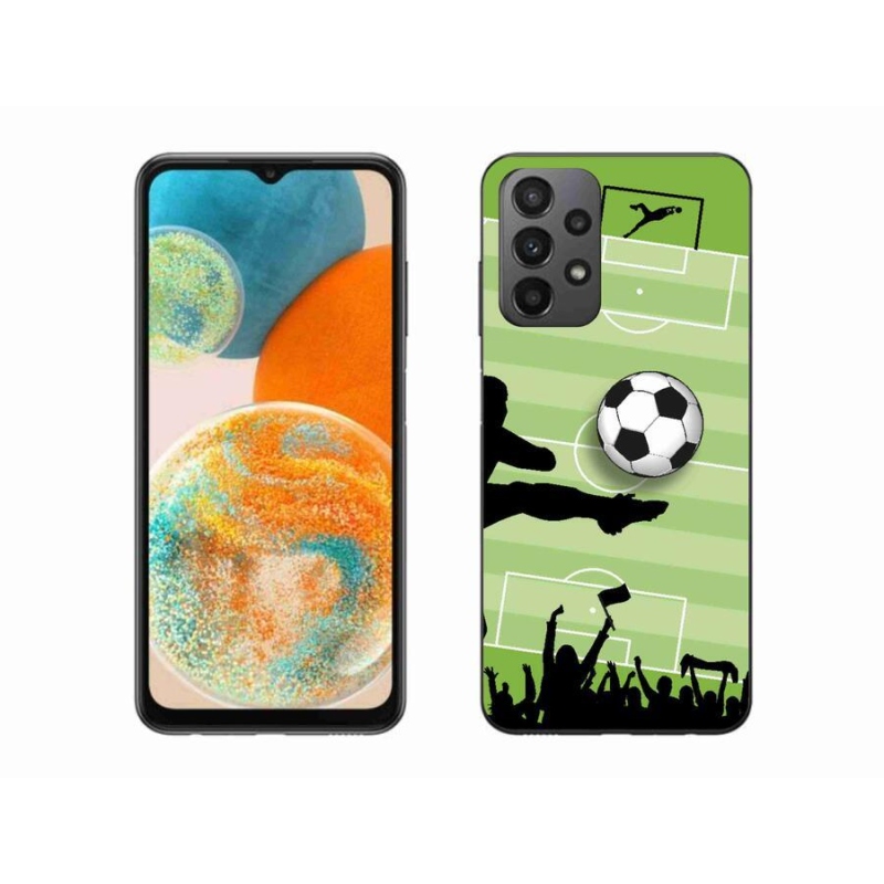 Gél borító mmCase Samsung Galaxy A23 4G/5G - futball 3