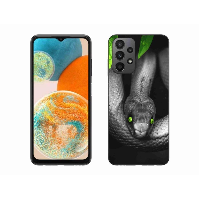 Gél védőburkolat mmCase Samsung Galaxy A23 4G/5G - kígyó