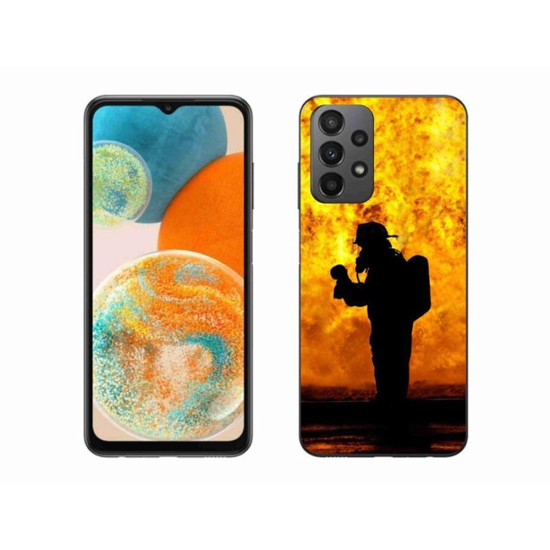 Gél borítás mmCase Samsung Galaxy A23 4G/5G - tűzoltó számára