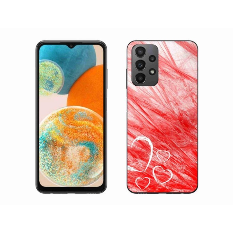Gél borítás mmCase Samsung Galaxy A23 4G/5G készülékhez - szív