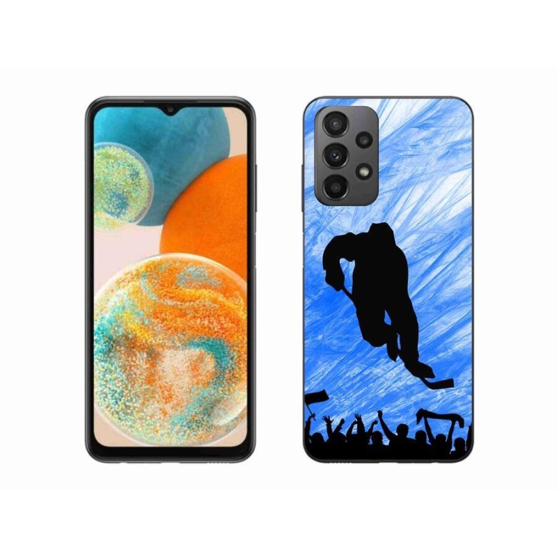 Gél borítás mmCase Samsung Galaxy A23 4G/5G - hokijátékos számára