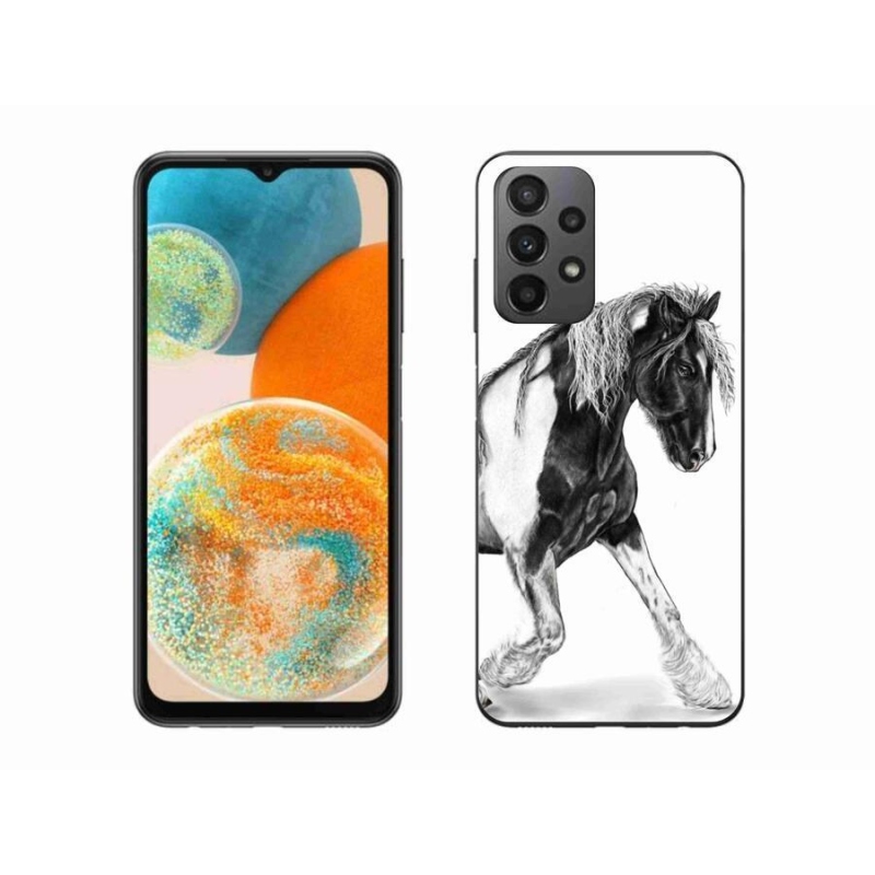Gél borítás mmCase Samsung Galaxy A23 4G/5G - ló - Samsung Galaxy A23 4G/5G - ló