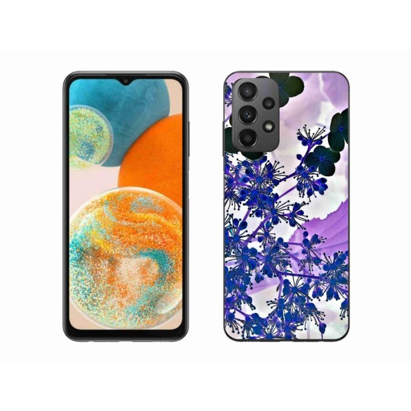 Gél borítás mmCase Samsung Galaxy A23 4G/5G készülékhez - hortenziavirág