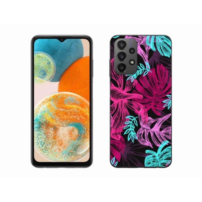 Gél borító mmCase Samsung Galaxy A23 4G/5G - virágok 1