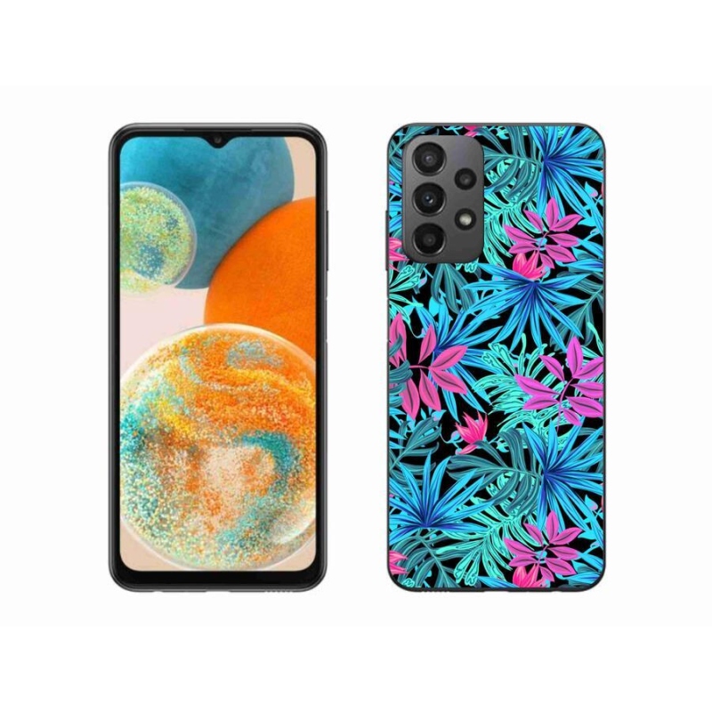 Gél borítás mmCase Samsung Galaxy A23 4G/5G - virágok 3