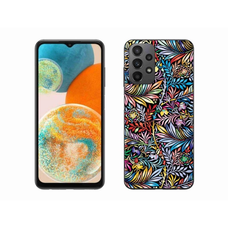 Gél borító mmCase Samsung Galaxy A23 4G/5G - virágok 5