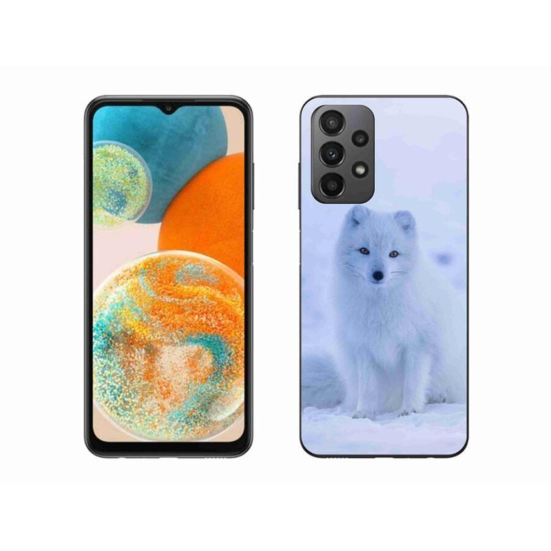 Zselés borítás mmCase Samsung Galaxy A23 4G/5G készülékhez - polár róka
