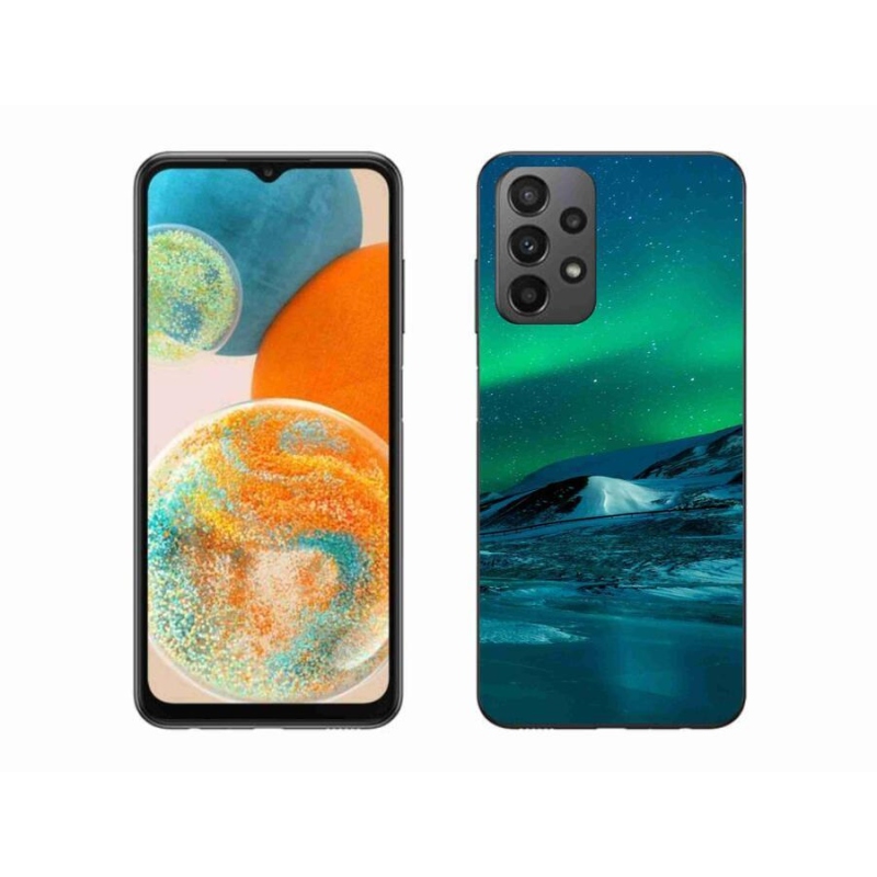 Gél borítás mmCase Samsung Galaxy A23 4G/5G készülékhez - sarki borealisz