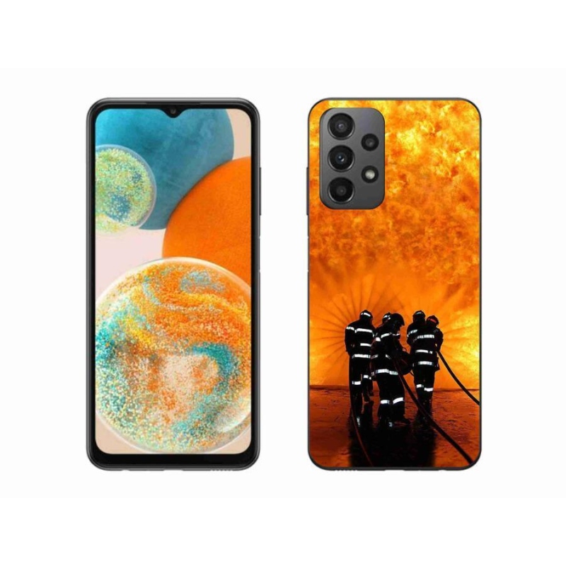 Gél borítás mmCase Samsung Galaxy A23 4G/5G - tűz