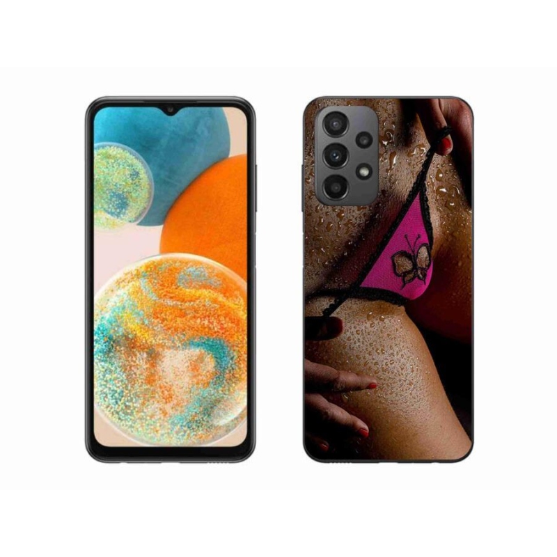 Gél borítás mmCase Samsung Galaxy A23 4G/5G - szexi nő - Samsung Galaxy A23 4G/5G - szexi nő