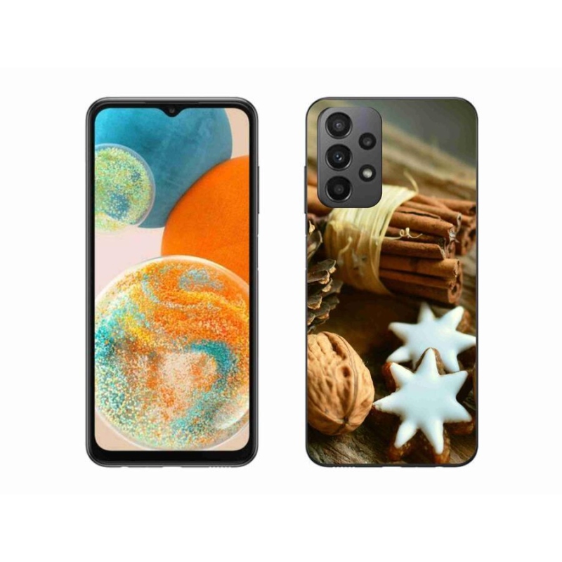 Gél borítás mmCase Samsung Galaxy A23 4G/5G - fahéj és mézeskalács - Samsung Galaxy A23 4G/5G - fahéj és mézeskalács