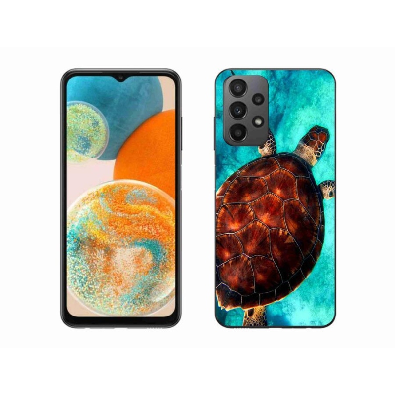 Zselés borítás mmCase Samsung Galaxy A23 4G/5G - teknősbéka