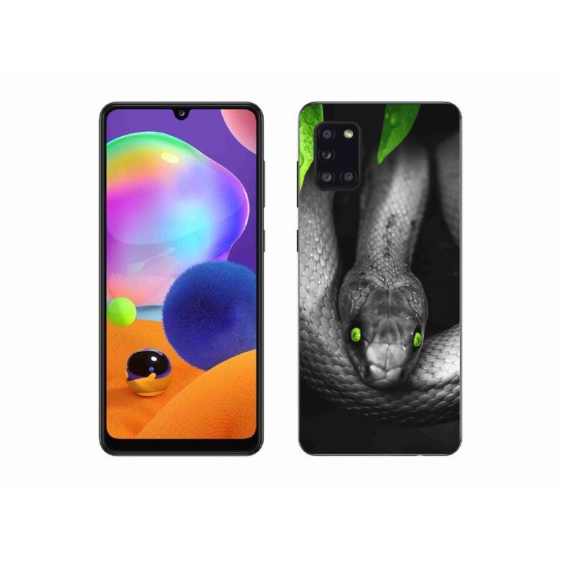 Zselés borítás mmCase Samsung Galaxy A31 - kígyó