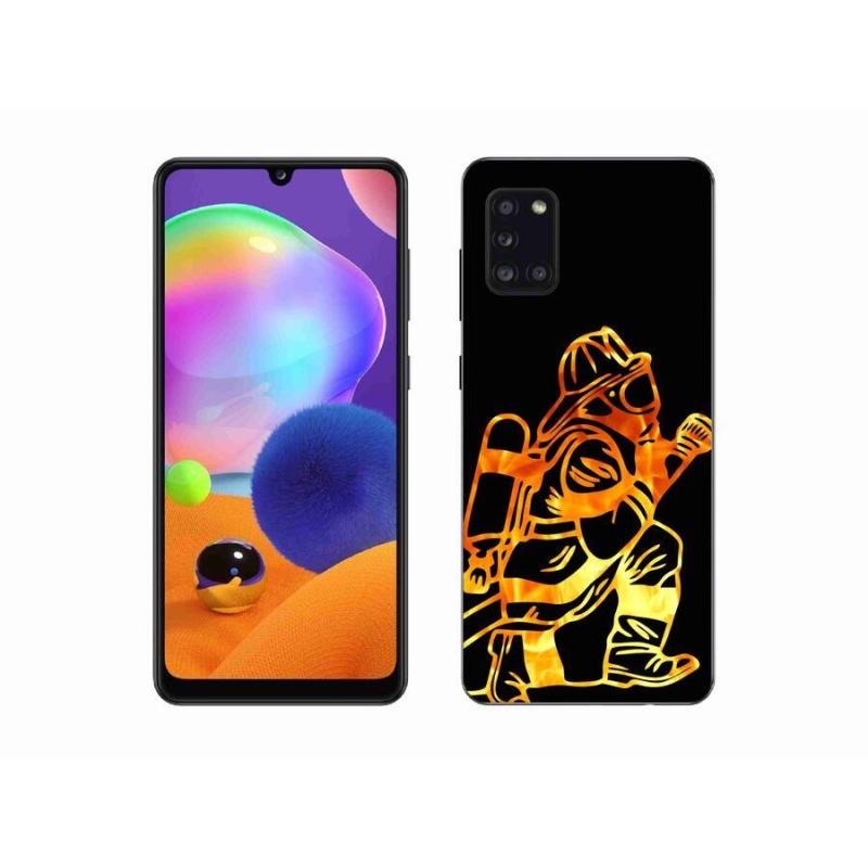 Zselés borítás mmCase Samsung Galaxy A31 - tűzoltó 1