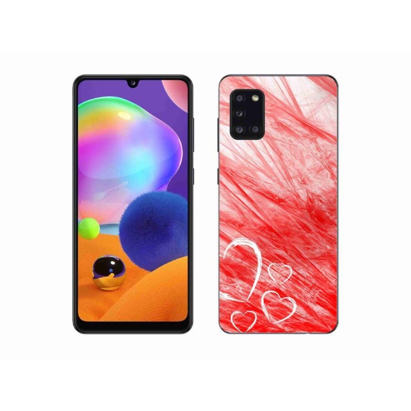 Zselés borítás mmCase Samsung Galaxy A31 készülékhez - szív