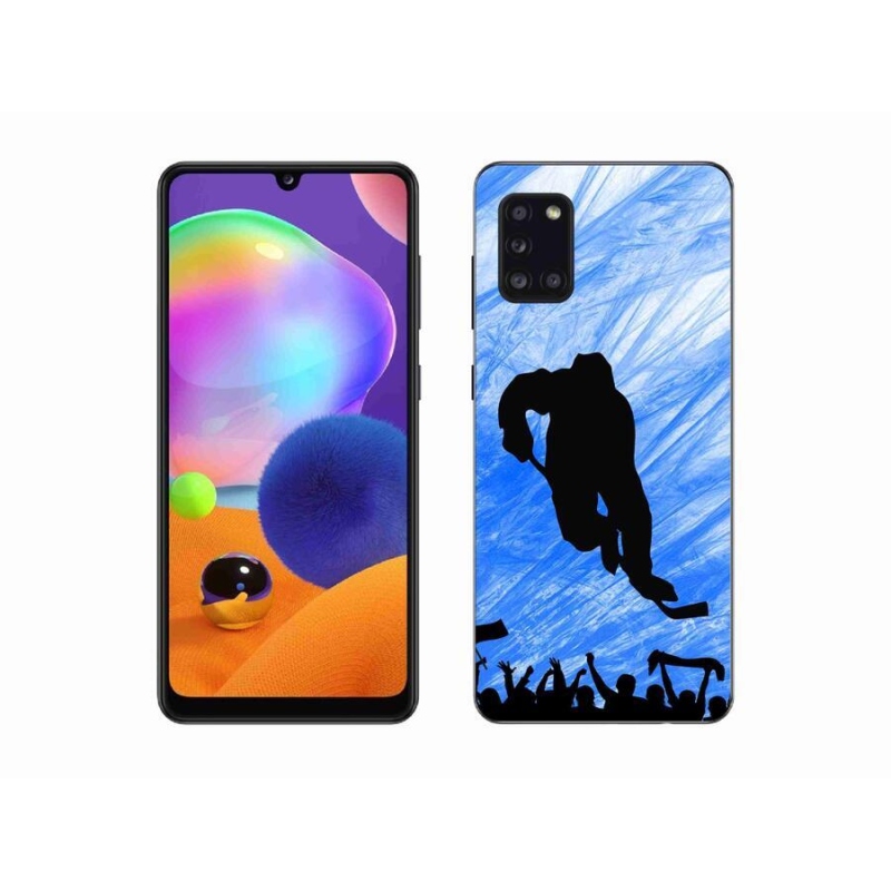 Gél borítás mmCase Samsung Galaxy A31 - hokis játékoshoz