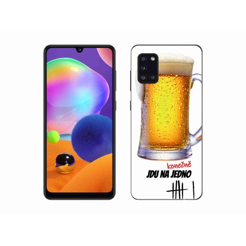 Gél borító mmCase Samsung Galaxy A31 - Megyek az egyikhez