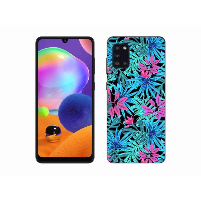 Gél borítás mmCase Samsung Galaxy A31 - virágok 3