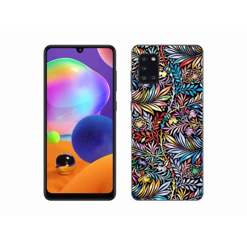 Gél borító mmCase Samsung Galaxy A31 - virágok 5