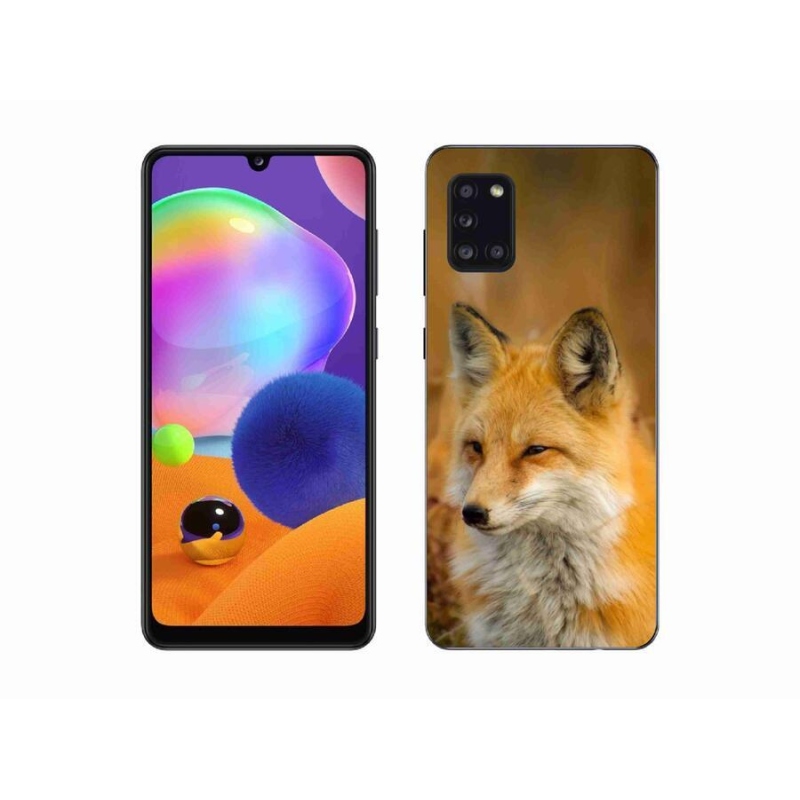 Zselés borítás mmCase Samsung Galaxy A31 - rókaképű