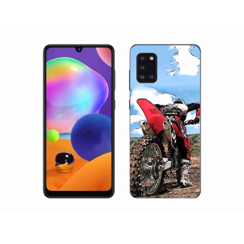 Gél védőhuzat mmCase Samsung Galaxy A31 - moto