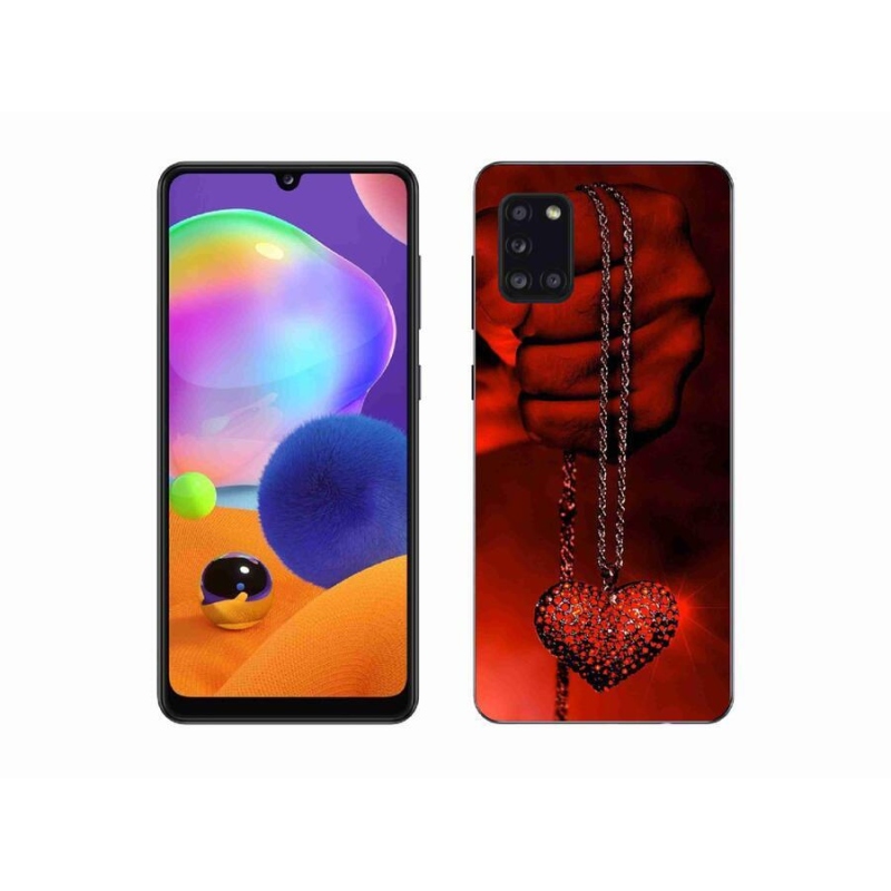 Gél borítás mmCase Samsung Galaxy A31 készülékhez - nyaklánc