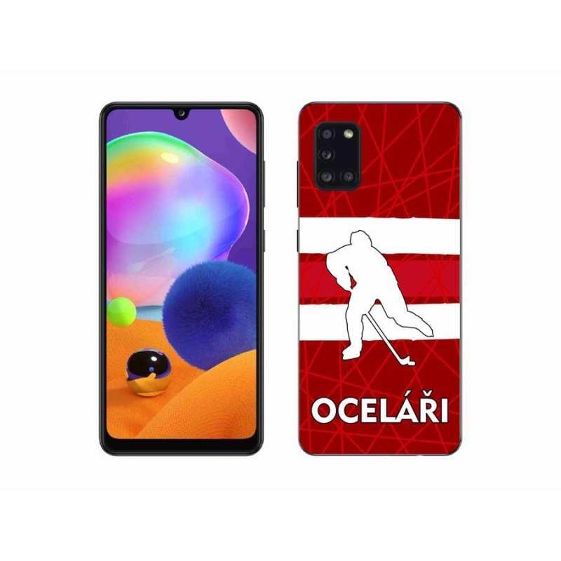 Gél borítás mmCase Samsung Galaxy A31 - Acélsárgák