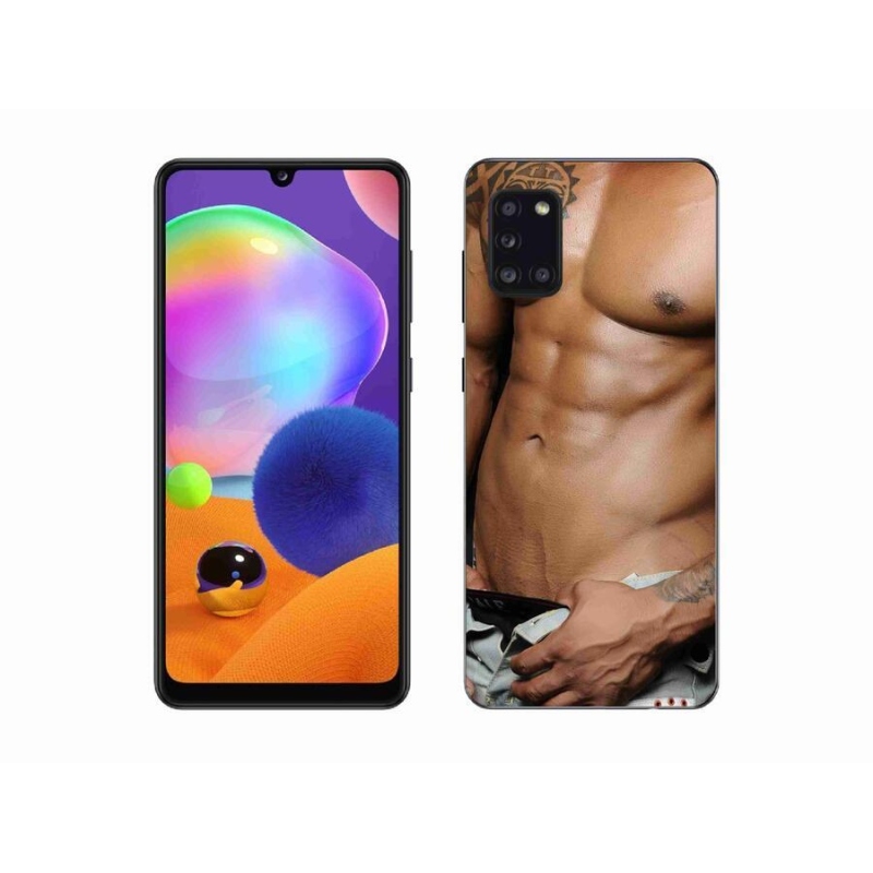 Gél borítás mmCase Samsung Galaxy A31 - szexi férfi