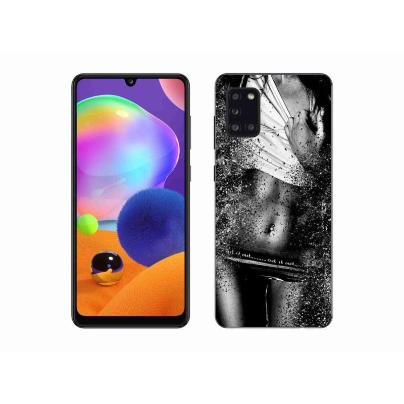 Gél borítás mmCase Samsung Galaxy A31 - szexi nő 1