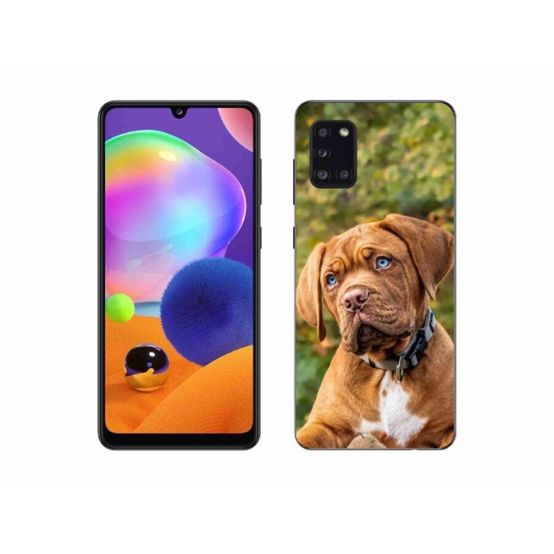 Gél borítás mmCase Samsung Galaxy A31 - kölyökkutyakölyökhöz