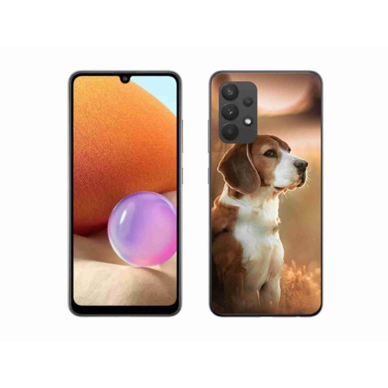 Gél védőburkolat mmCase Samsung Galaxy A32 4G - bézs színben