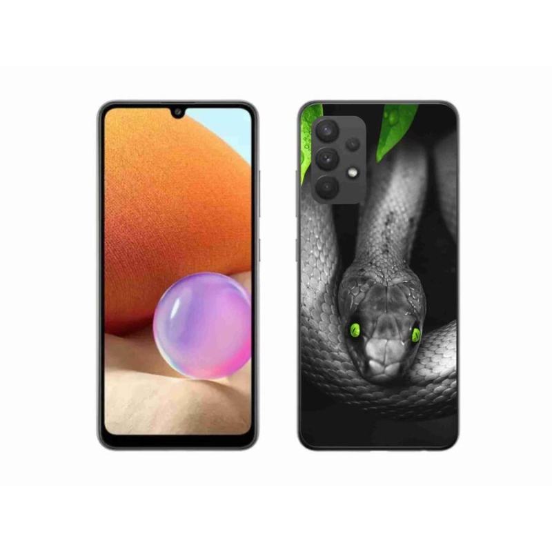 Gél borítás mmCase Samsung Galaxy A32 4G - kígyó