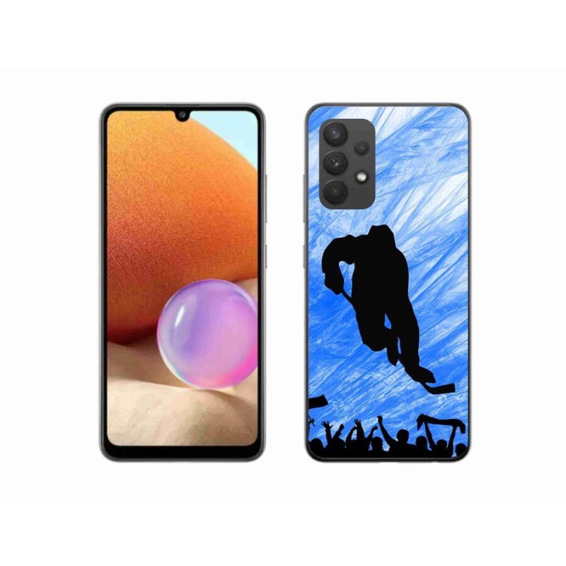 Gél borítás mmCase Samsung Galaxy A32 4G - hokijátékos számára