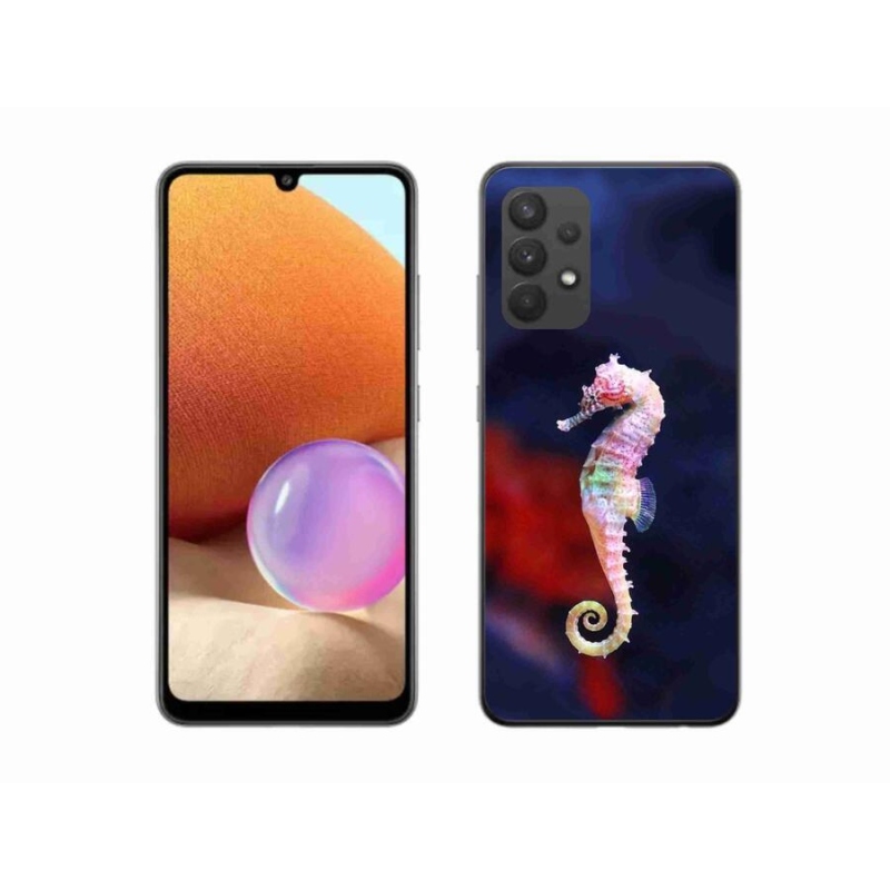 Zselés borítás mmCase Samsung Galaxy A32 4G - csikóhalakhoz