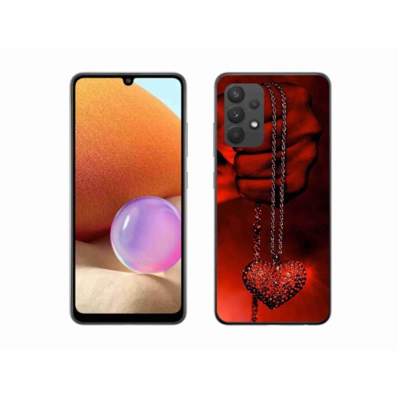 Gél borítás mmCase Samsung Galaxy A32 4G - nyaklánc