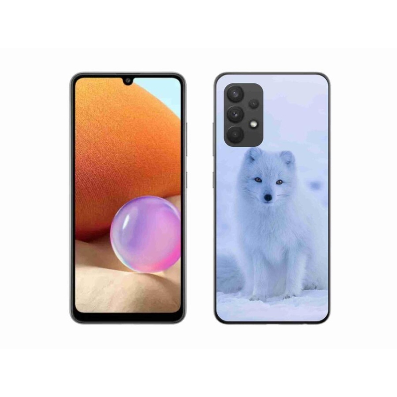 Zselés borítás mmCase Samsung Galaxy A32 4G - polár róka