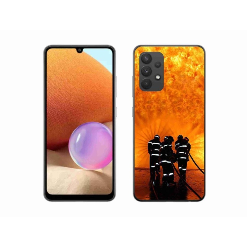 Gél borítás mmCase Samsung Galaxy A32 4G - tűz