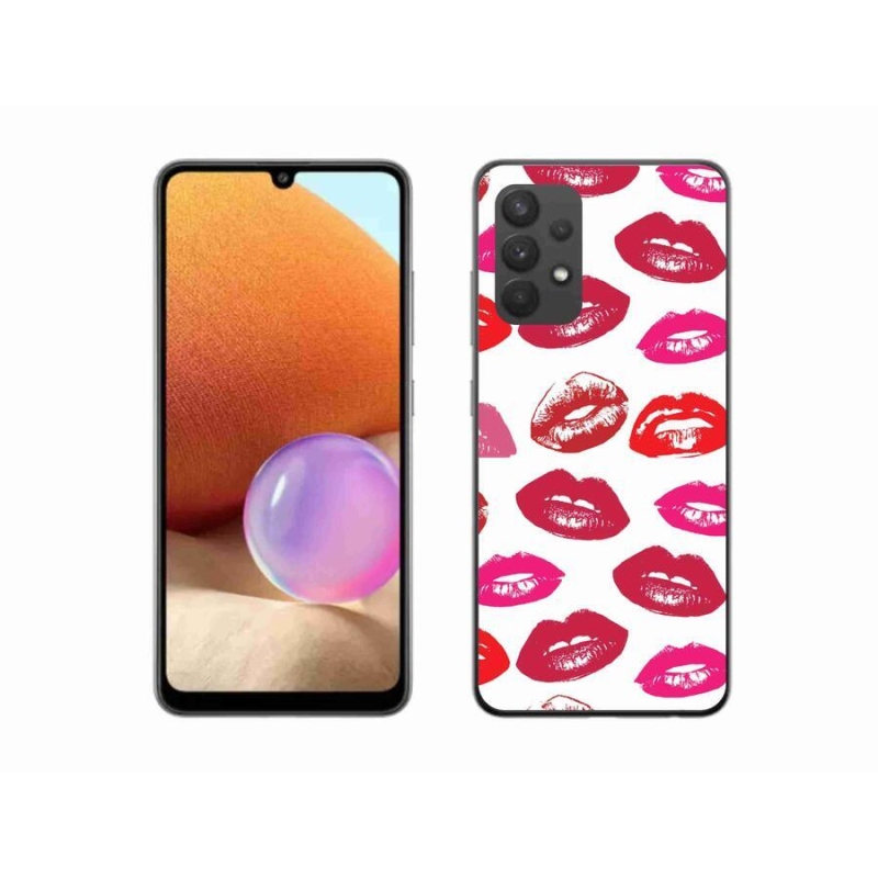 Gél borítás mmCase Samsung Galaxy A32 4G - ajkakhoz