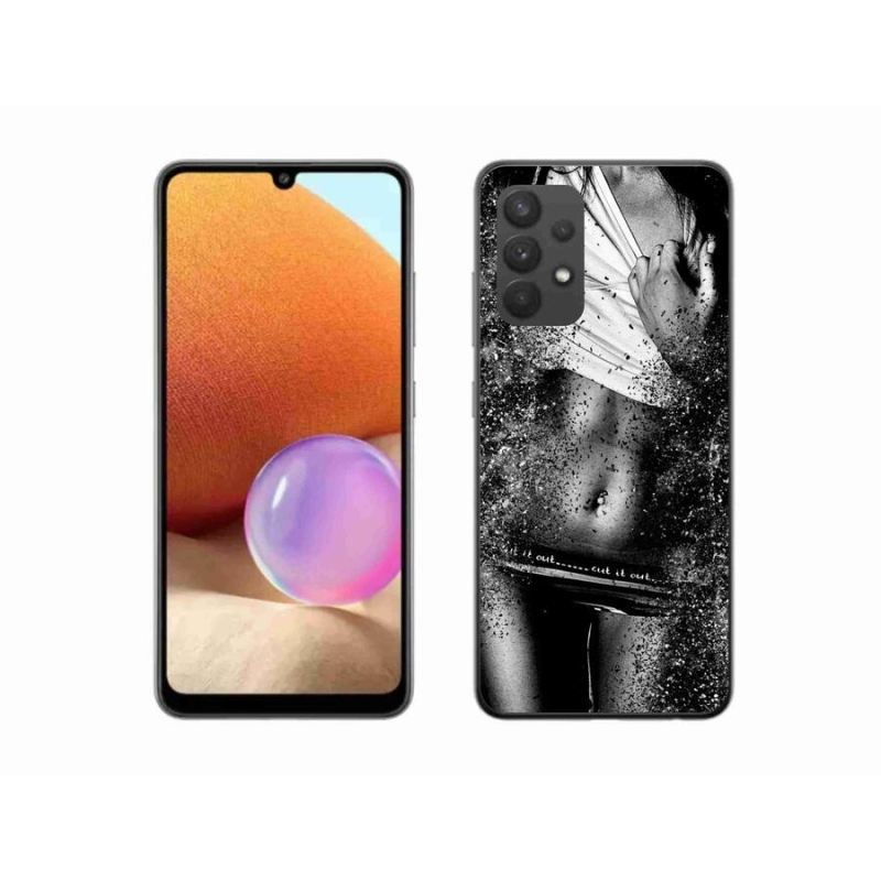 Gél borítás mmCase Samsung Galaxy A32 4G - szexi nő 1